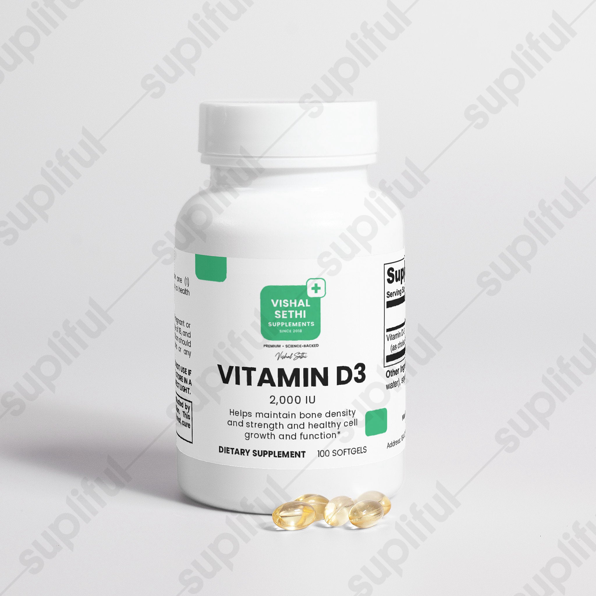 Vitamin D3 2,000 IU