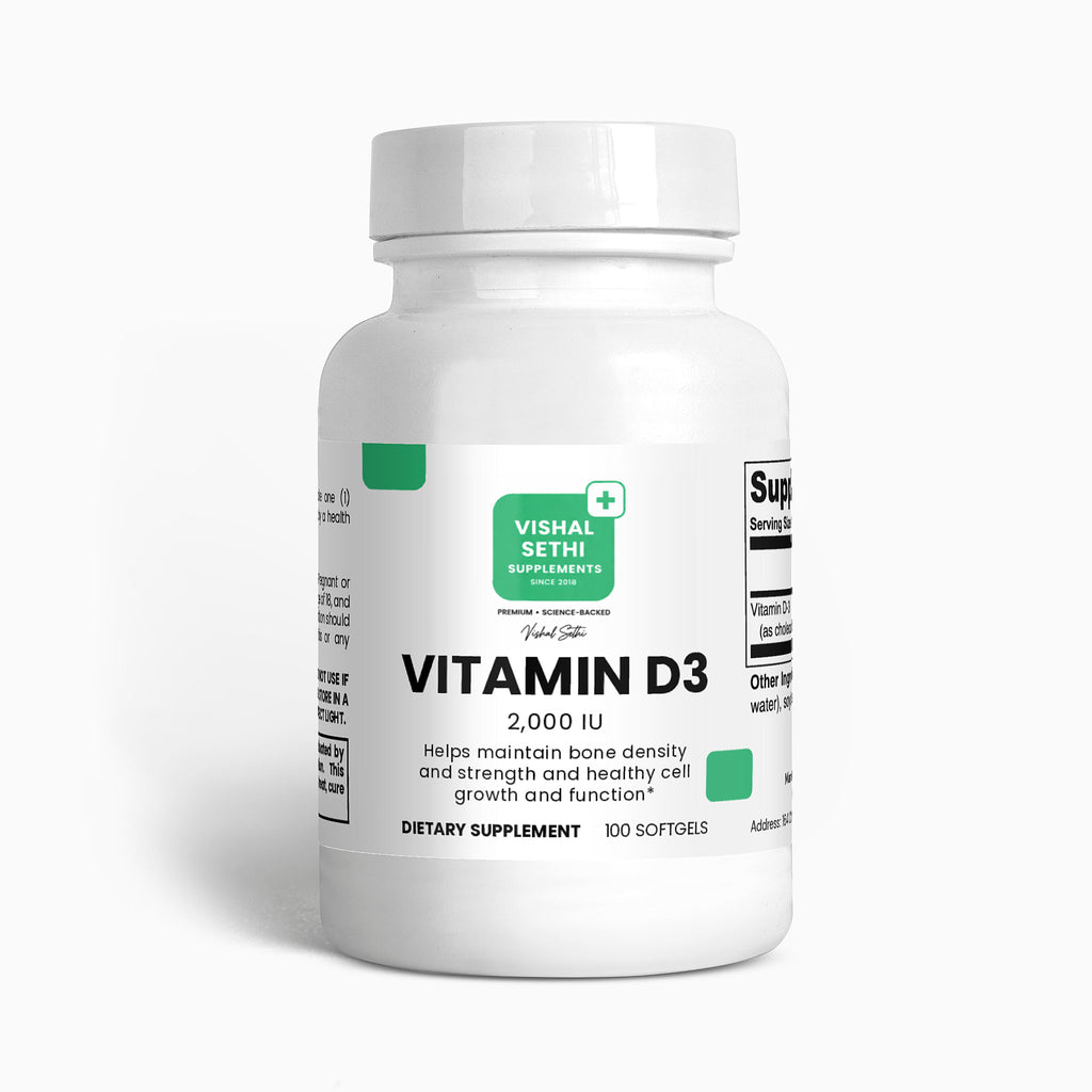 Vitamin D3 2,000 IU