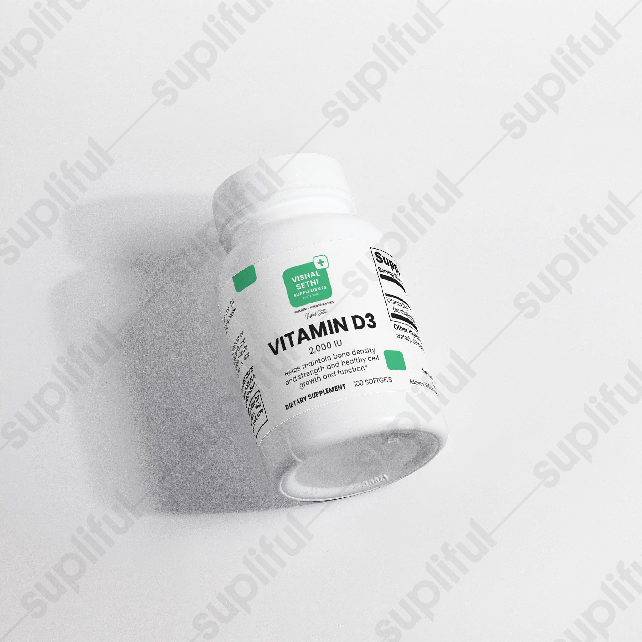 Vitamin D3 2,000 IU