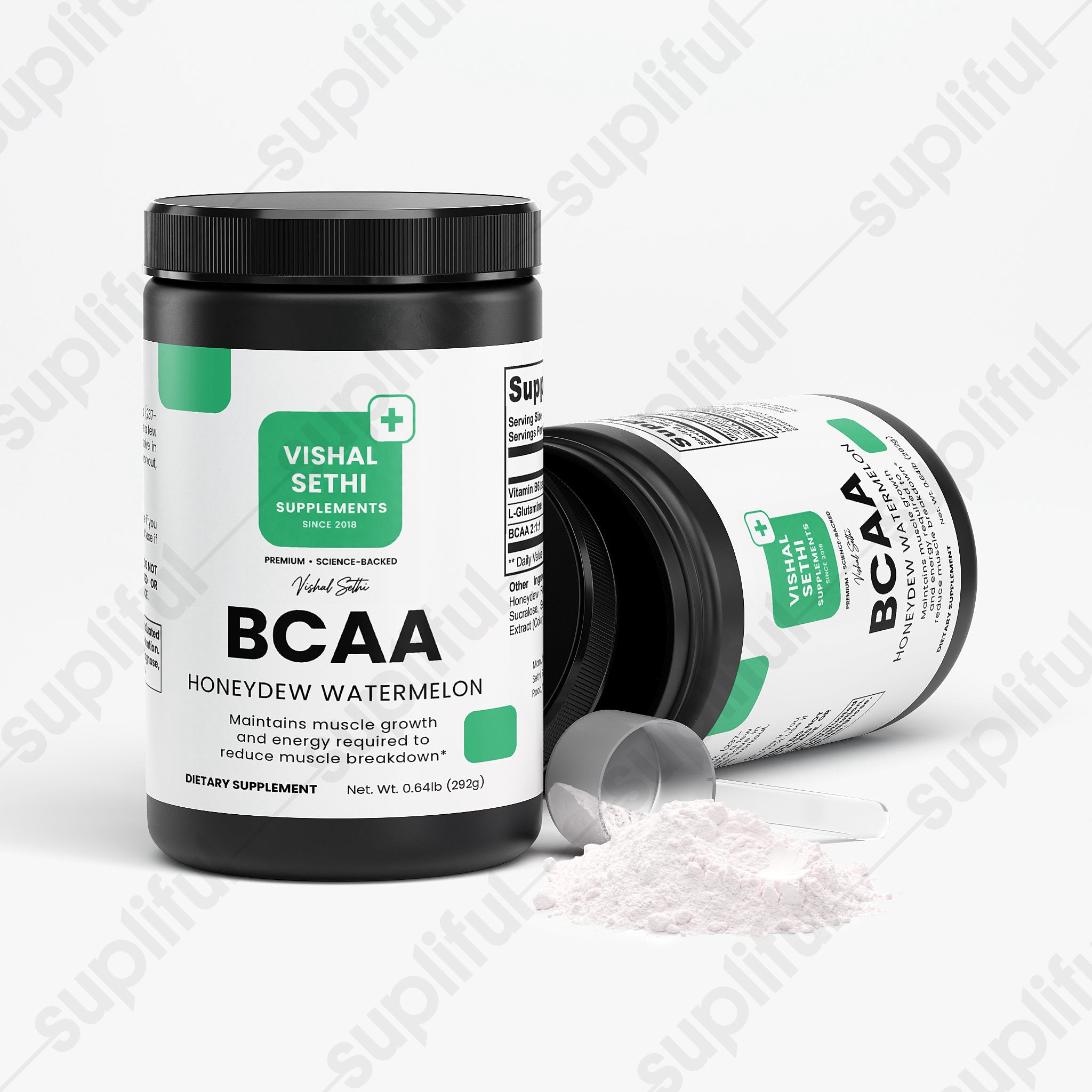 BCAA Post Workout Powder (Honeydew/Watermelon)