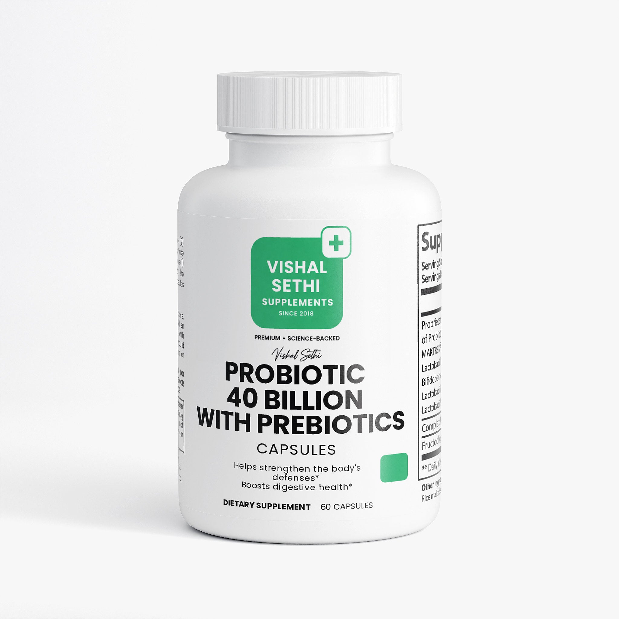 Probiotic 40 Billion with Prebiotics