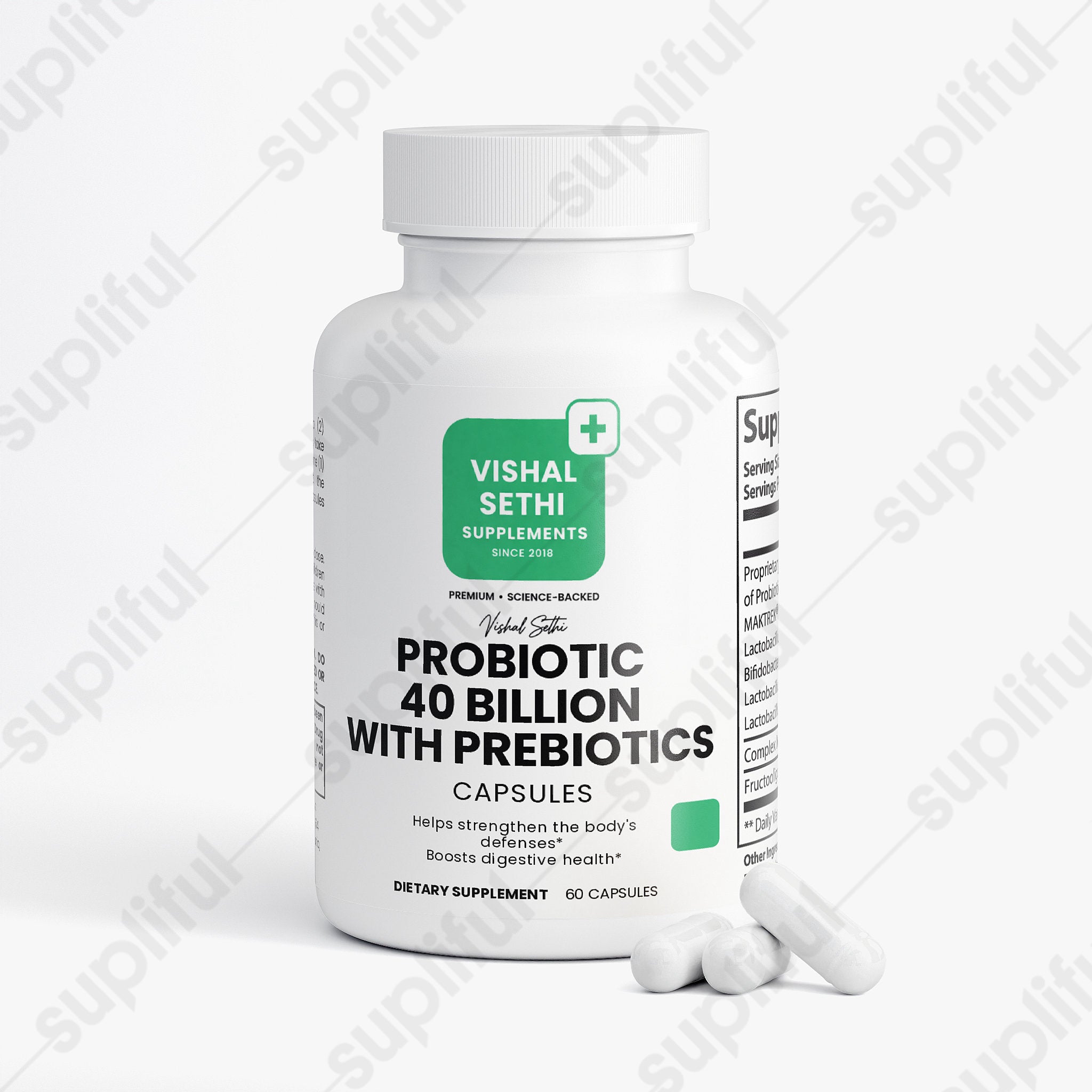 Probiotic 40 Billion with Prebiotics