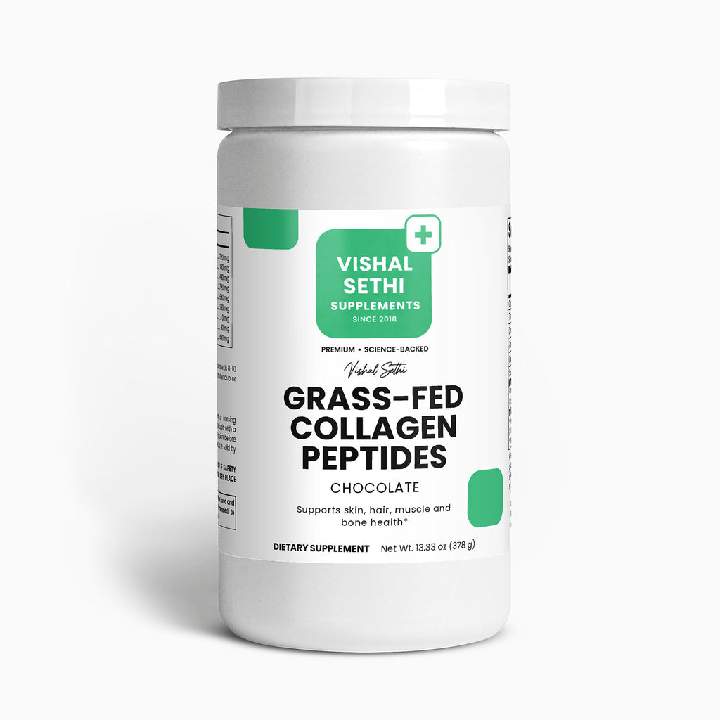 Grass-Fed Collagen Peptides Powder (Chocolate)