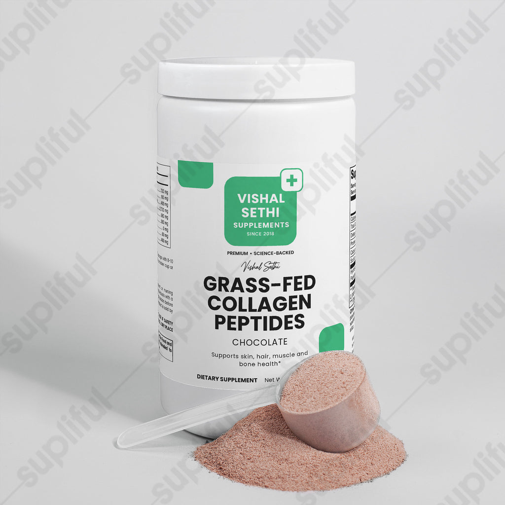 Grass-Fed Collagen Peptides Powder (Chocolate)