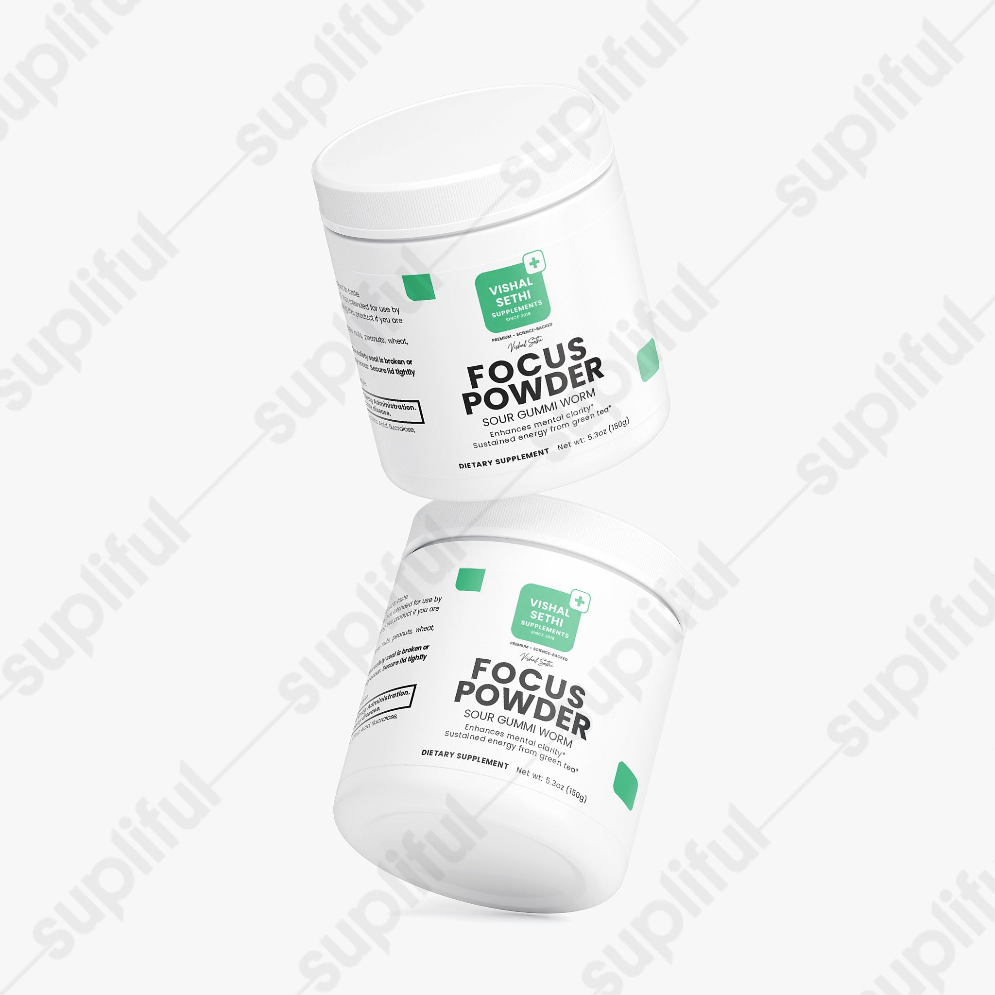 Focus Powder (Sour Gummi Worm)