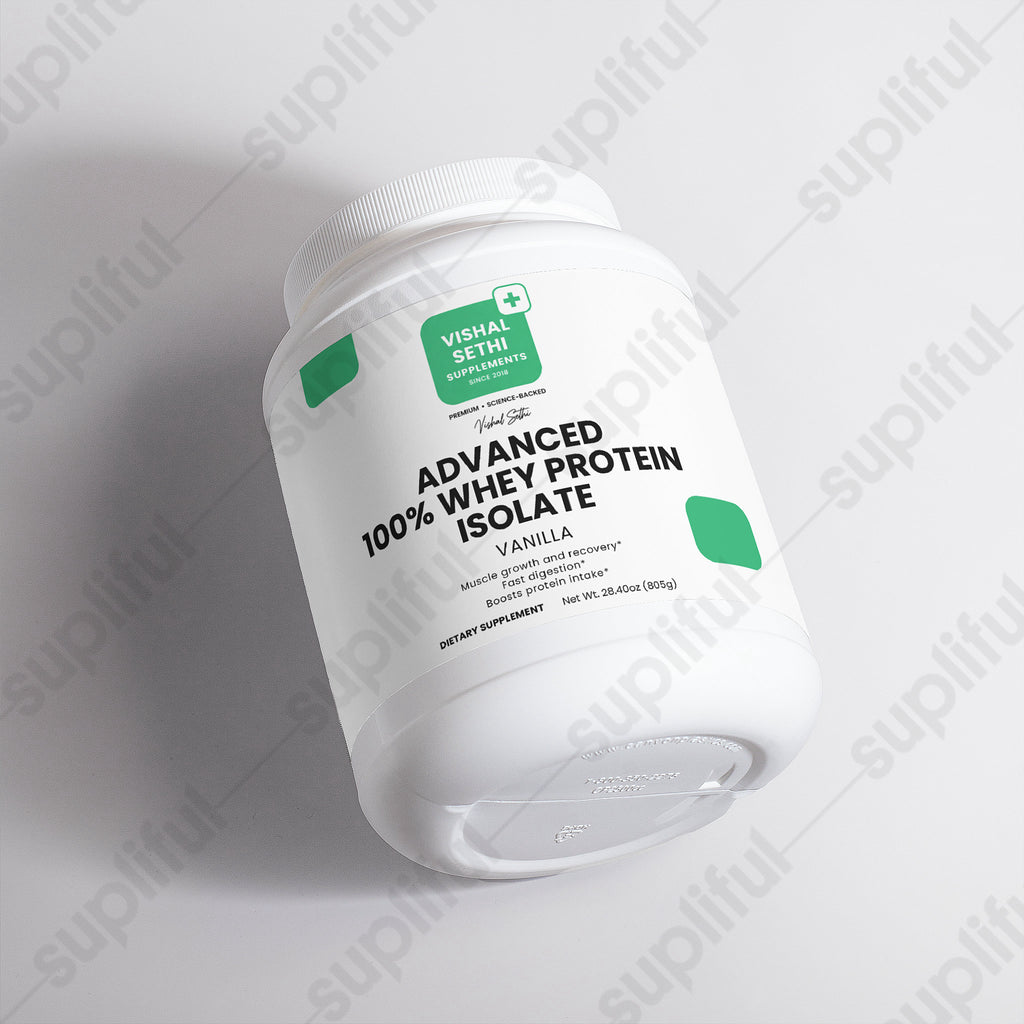 Advanced 100% Whey Protein Isolate (Vanilla)